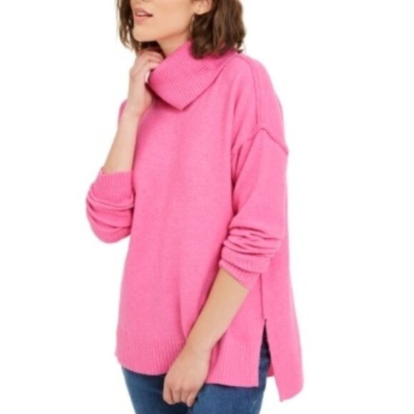 Becca Tilley x Bar III High-Low Sweater - Picture 1 of 4